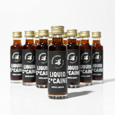 LIQUID C*CAINE | 10 Shots Espresso Martini | Stamperl | 10 x 20 ml