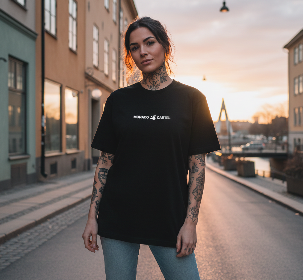 Oversized T-Shirt Monaco Cartel - Cartel Black – MONACO CARTEL Oversized T-Shirt Monaco Cartel - Cartel Black – MONACO CARTEL